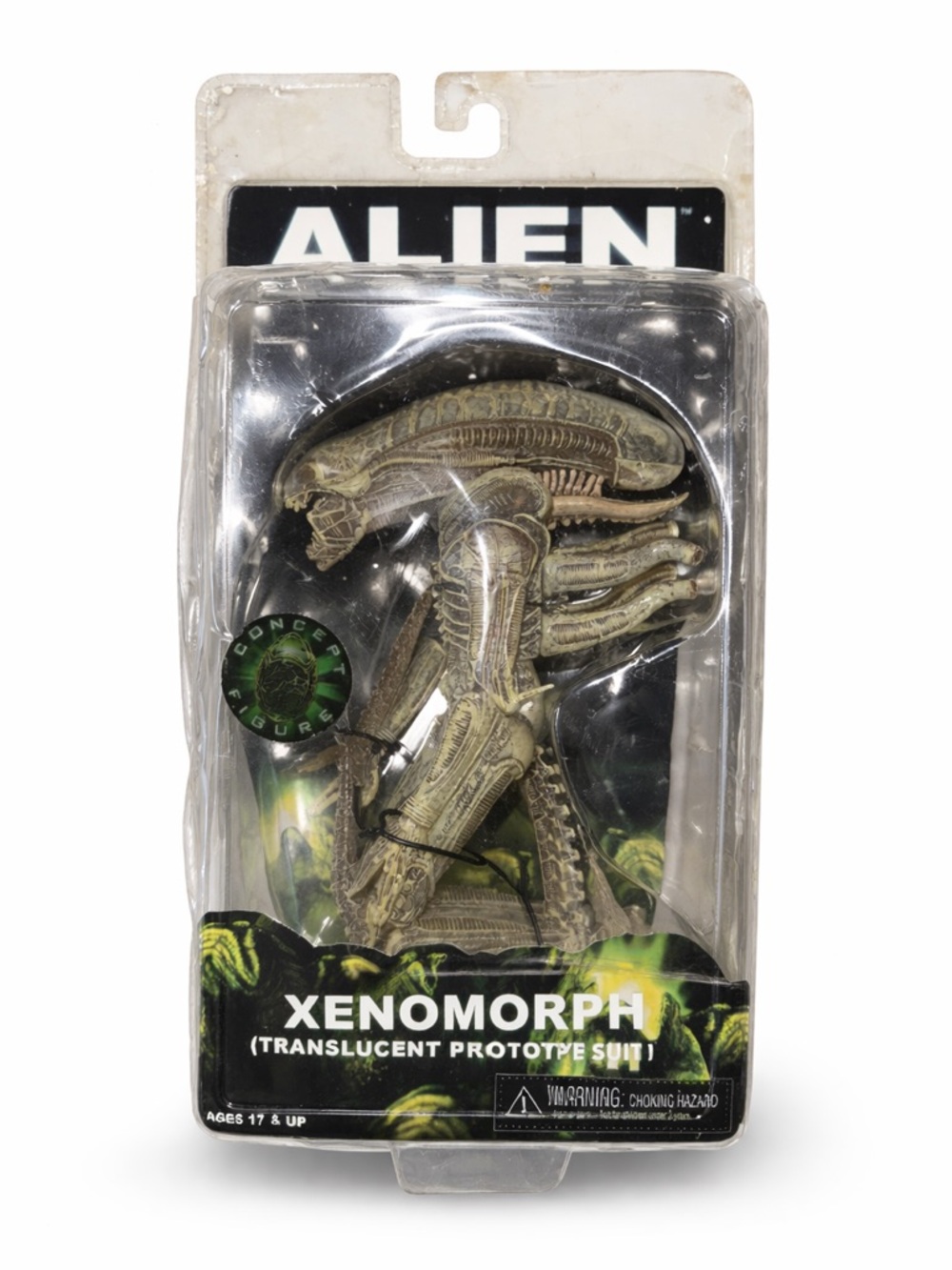Alien Xenomorph Translucent Prototype Figure NIB Vintage Collectible Horror Toy